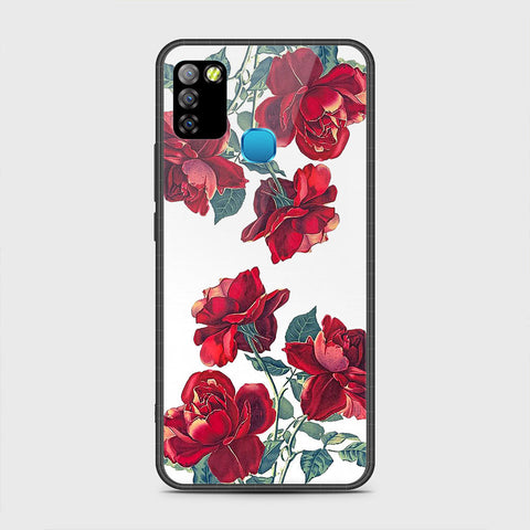 Infinix Hot 10 Lite Cover - Floral Series 2 - HQ Premium Shine Durable Shatterproof Case