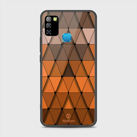 Infinix Hot 10 Lite Cover - Onation Pyramid Series - HQ Premium Shine Durable Shatterproof Case