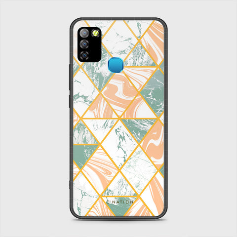 Infinix Hot 10 Lite Cover - O'Nation Shades of Marble Series - HQ Premium Shine Durable Shatterproof Case