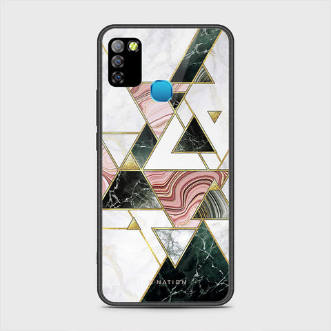 Infinix Hot 10 Lite Cover - O'Nation Shades of Marble Series - HQ Premium Shine Durable Shatterproof Case