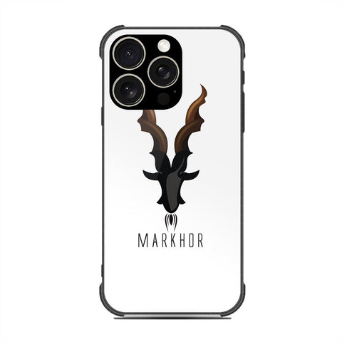 iPhone 16 Pro Max - Markhor Series - HQ Ultra Shine Premium Infinity Glass Soft Silicon Shockproof Case