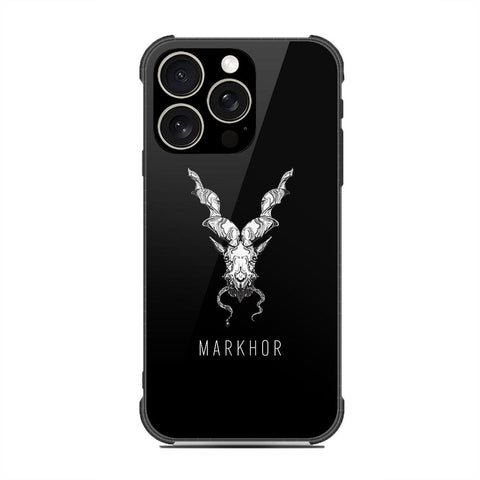 iPhone 16 Pro Max - Markhor Series - HQ Ultra Shine Premium Infinity Glass Soft Silicon Shockproof Case