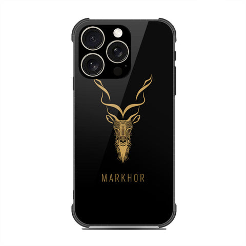 iPhone 16 Pro Max - Markhor Series - HQ Ultra Shine Premium Infinity Glass Soft Silicon Shockproof Case