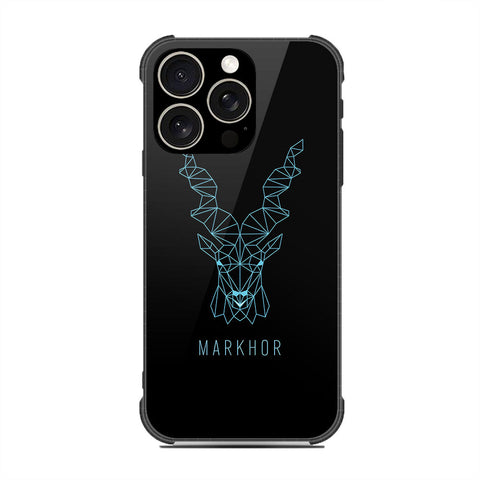 iPhone 16 Pro Max - Markhor Series - HQ Ultra Shine Premium Infinity Glass Soft Silicon Shockproof Case