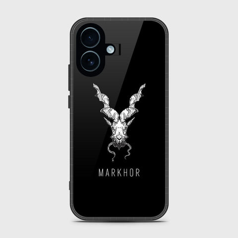 iPhone 17 - Markhor Series - HQ Ultra Shine Premium Infinity Glass Soft Silicon Borders Case