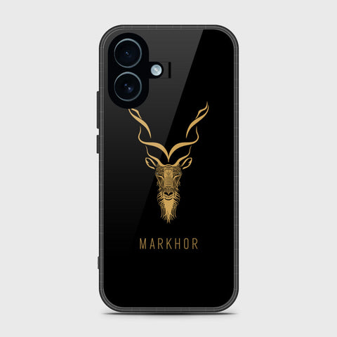 iPhone 17 - Markhor Series - HQ Ultra Shine Premium Infinity Glass Soft Silicon Borders Case