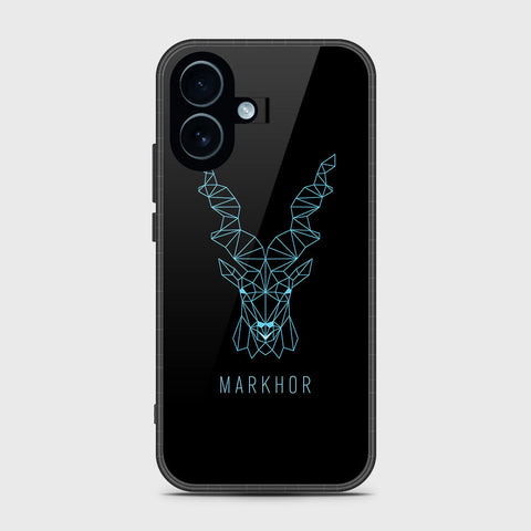 iPhone 17 - Markhor Series - HQ Ultra Shine Premium Infinity Glass Soft Silicon Borders Case