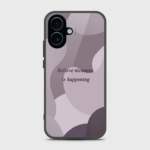 iPhone 17 - Happy Series - HQ Ultra Shine Premium Infinity Glass Soft Silicon Borders Case