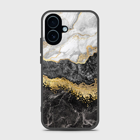 iPhone 17 - Colorful Marble Series - HQ Ultra Shine Premium Infinity Glass Soft Silicon Borders Case