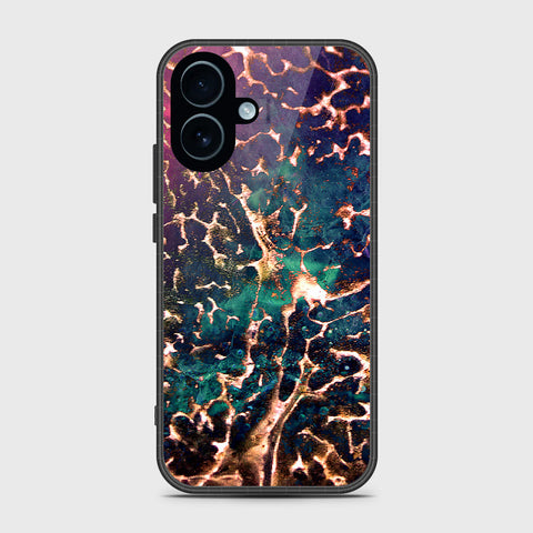 iPhone 17 - Colorful Marble Series - HQ Ultra Shine Premium Infinity Glass Soft Silicon Borders Case