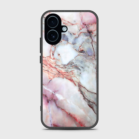 iPhone 17 - Colorful Marble Series - HQ Ultra Shine Premium Infinity Glass Soft Silicon Borders Case