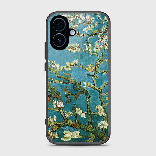 iPhone 17 - Floral Series 2 - HQ Ultra Shine Premium Infinity Glass Soft Silicon Borders Case