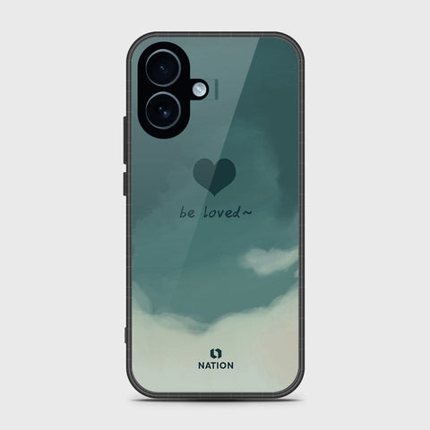 iPhone 17 - Onation Heart Series - HQ Ultra Shine Premium Infinity Glass Soft Silicon Borders Case