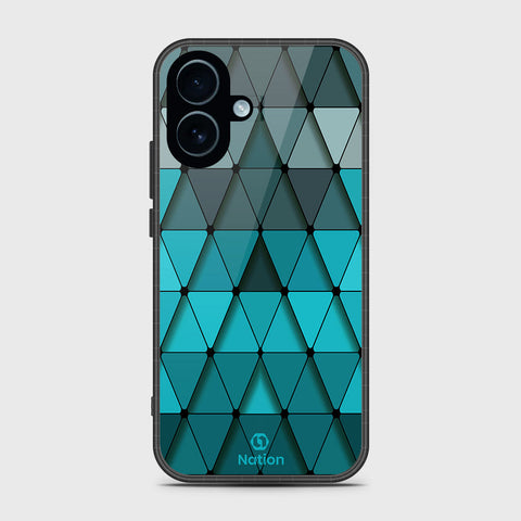 iPhone 17 - Onation Pyramid Series - HQ Ultra Shine Premium Infinity Glass Soft Silicon Borders Case
