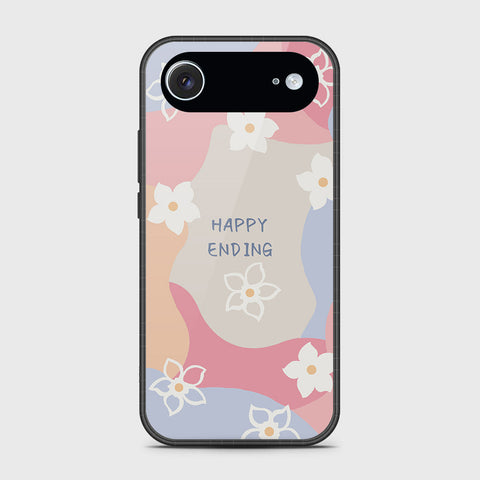 iPhone 17 Air - Happy Series - HQ Ultra Shine Premium Infinity Glass Soft Silicon Borders Case