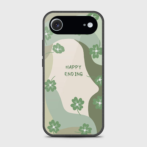 iPhone 17 Air - Happy Series - HQ Ultra Shine Premium Infinity Glass Soft Silicon Borders Case