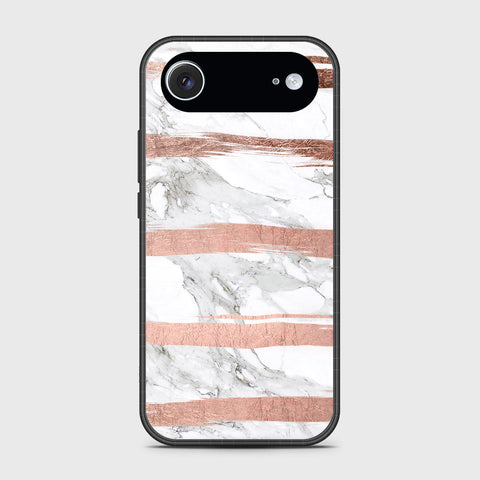 iPhone 17 Air - White Marble Series - HQ Ultra Shine Premium Infinity Glass Soft Silicon Borders Case