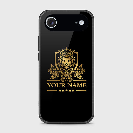 iPhone 17 Air - Gold Series - HQ Ultra Shine Premium Infinity Glass Soft Silicon Borders Case