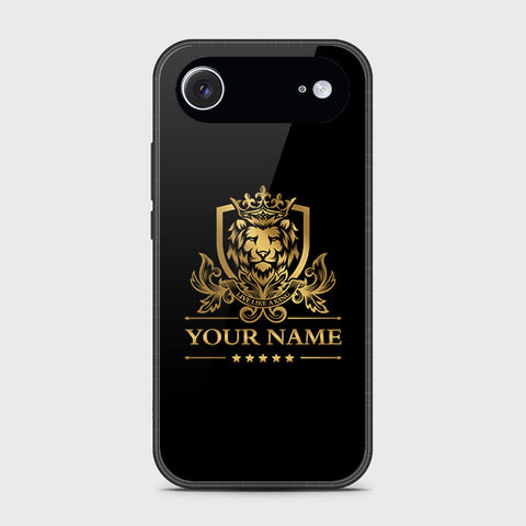 iPhone 17 Air - Gold Series - HQ Ultra Shine Premium Infinity Glass Soft Silicon Borders Case