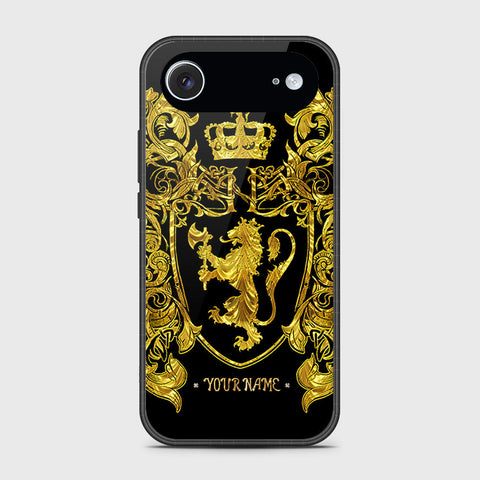 iPhone 17 Air - Gold Series - HQ Ultra Shine Premium Infinity Glass Soft Silicon Borders Case