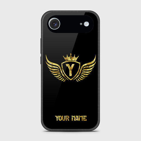 iPhone 17 Air - Gold Series - HQ Ultra Shine Premium Infinity Glass Soft Silicon Borders Case