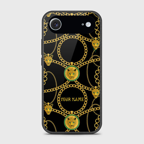 iPhone 17 Air - Gold Series - HQ Ultra Shine Premium Infinity Glass Soft Silicon Borders Case