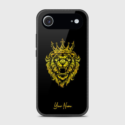 iPhone 17 Air - Gold Series - HQ Ultra Shine Premium Infinity Glass Soft Silicon Borders Case