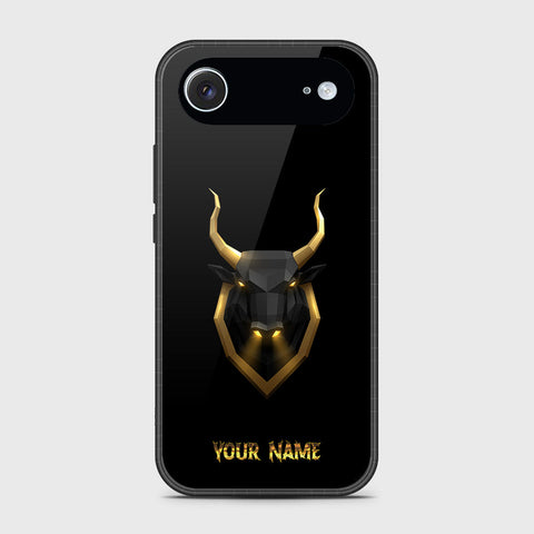 iPhone 17 Air - Gold Series - HQ Ultra Shine Premium Infinity Glass Soft Silicon Borders Case