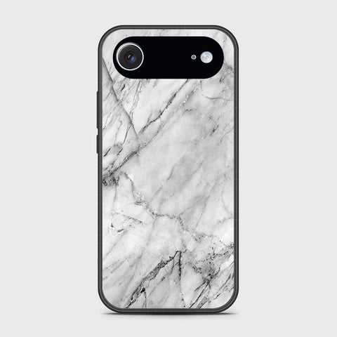 iPhone 17 Air - White Marble Series - HQ Ultra Shine Premium Infinity Glass Soft Silicon Borders Case