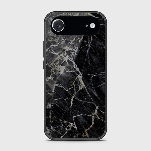 iPhone 17 Air - Black Marble Series - HQ Ultra Shine Premium Infinity Glass Soft Silicon Borders Case