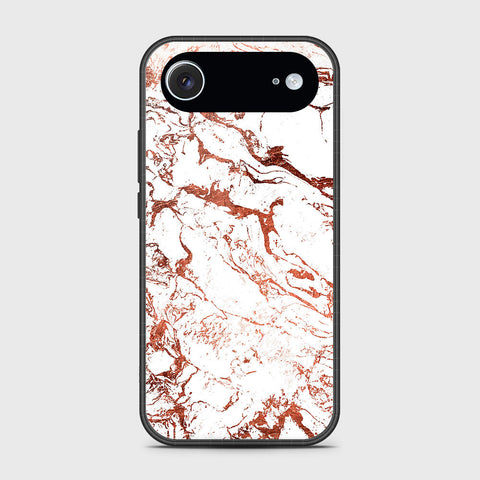 iPhone 17 Air - White Marble Series 2 - HQ Ultra Shine Premium Infinity Glass Soft Silicon Borders Case