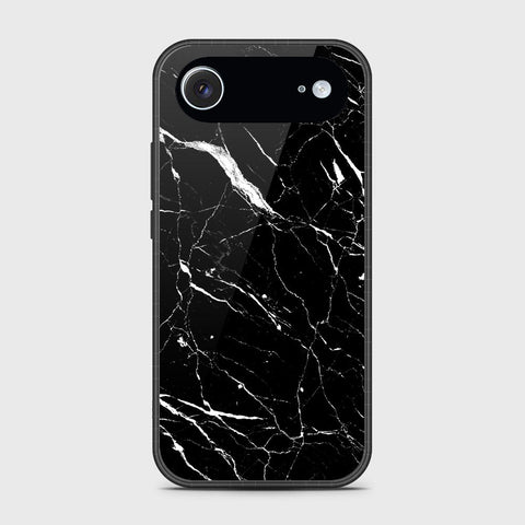 iPhone 17 Air - Black Marble Series - HQ Ultra Shine Premium Infinity Glass Soft Silicon Borders Case