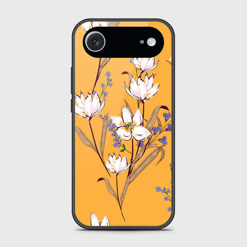 iPhone 17 Air - Floral Series - HQ Ultra Shine Premium Infinity Glass Soft Silicon Borders Case