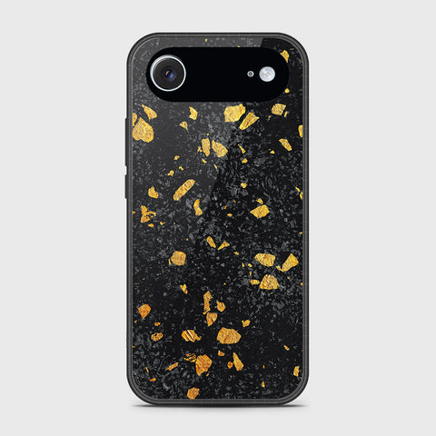 iPhone 17 Air - Black Marble Series - HQ Ultra Shine Premium Infinity Glass Soft Silicon Borders Case