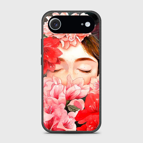 iPhone 17 Air - Floral Series - HQ Ultra Shine Premium Infinity Glass Soft Silicon Borders Case