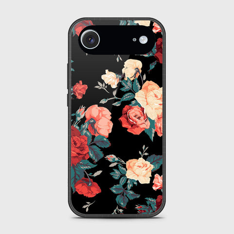 iPhone 17 Air - Floral Series 2 - HQ Ultra Shine Premium Infinity Glass Soft Silicon Borders Case