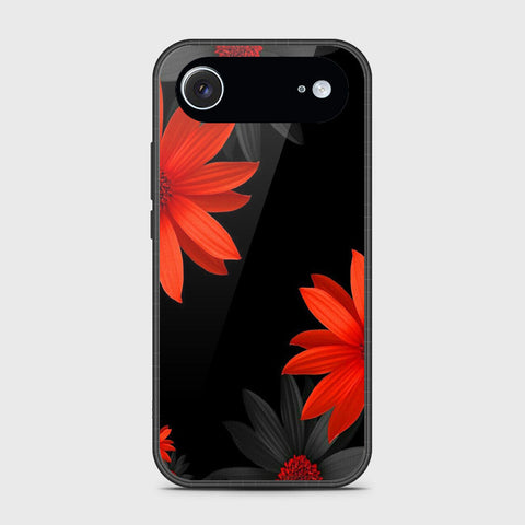 iPhone 17 Air - Floral Series 2 - HQ Ultra Shine Premium Infinity Glass Soft Silicon Borders Case