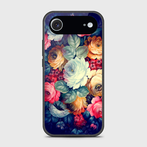iPhone 17 Air - Floral Series 2 - HQ Ultra Shine Premium Infinity Glass Soft Silicon Borders Case