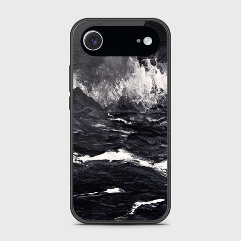 iPhone 17 Air - Black Marble Series - HQ Ultra Shine Premium Infinity Glass Soft Silicon Borders Case