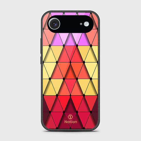 iPhone 17 Air - Onation Pyramid Series - HQ Ultra Shine Premium Infinity Glass Soft Silicon Borders Case
