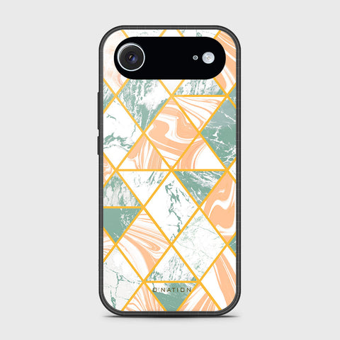 iPhone 17 Air - O'Nation Shades of Marble Series - HQ Ultra Shine Premium Infinity Glass Soft Silicon Borders Case