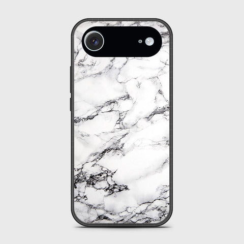 iPhone 17 Air - White Marble Series - HQ Ultra Shine Premium Infinity Glass Soft Silicon Borders Case
