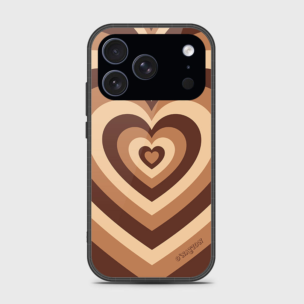 iPhone 17 Pro Max - O'Nation Heartbeat Series - HQ Ultra Shine Premium Infinity Glass Soft Silicon Borders Case