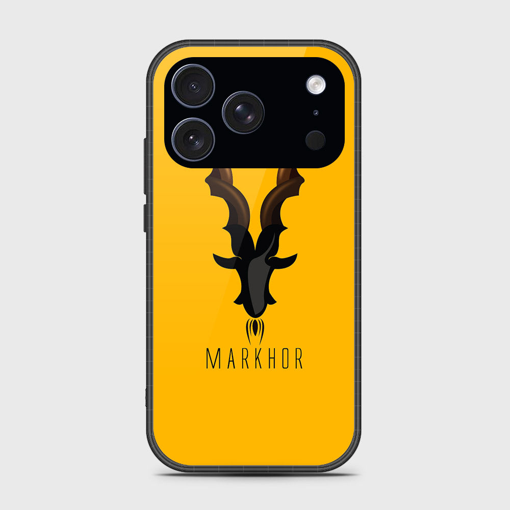 iPhone 17 Pro - Markhor Series - HQ Ultra Shine Premium Infinity Glass Soft Silicon Borders Case