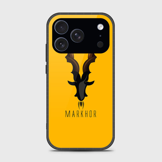 iPhone 17 Pro Max - Markhor Series - HQ Ultra Shine Premium Infinity Glass Soft Silicon Borders Case