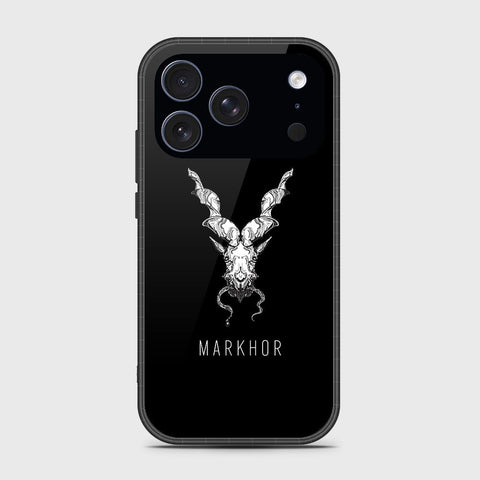 iPhone 17 Pro - Markhor Series - HQ Ultra Shine Premium Infinity Glass Soft Silicon Borders Case