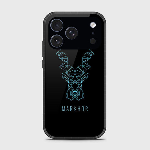 iPhone 17 Pro Max - Markhor Series - HQ Ultra Shine Premium Infinity Glass Soft Silicon Borders Case