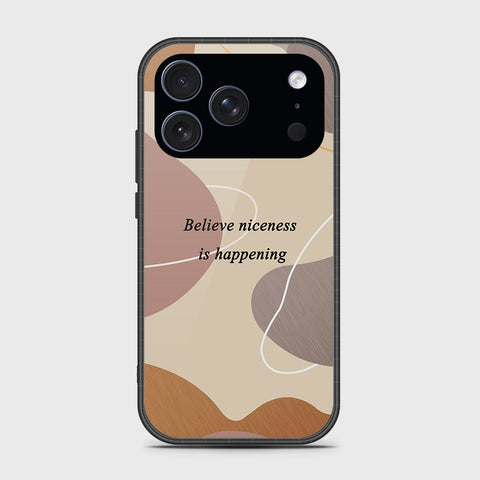 iPhone 17 Pro - Happy Series - HQ Ultra Shine Premium Infinity Glass Soft Silicon Borders Case