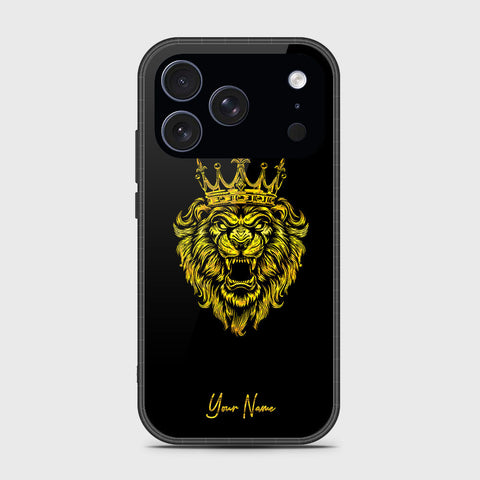 iPhone 17 Pro - Gold Series - HQ Ultra Shine Premium Infinity Glass Soft Silicon Borders Case