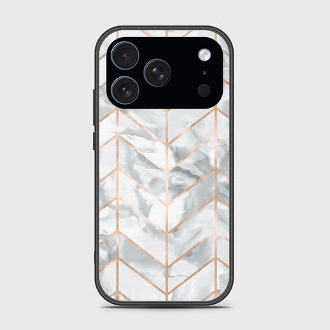 iPhone 17 Pro Max - White Marble Series 2 - HQ Ultra Shine Premium Infinity Glass Soft Silicon Borders Case